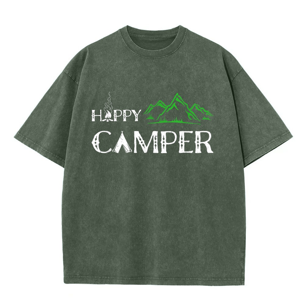 Summer Clothing Women Canada - Happy Camper Camping T-Shirt für Männer,