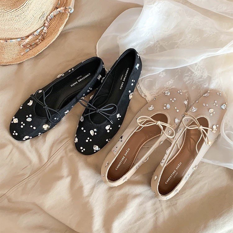 Elegante Damen-Ballerinas mit  – Summer Clothing Stores Bewertung und Preis