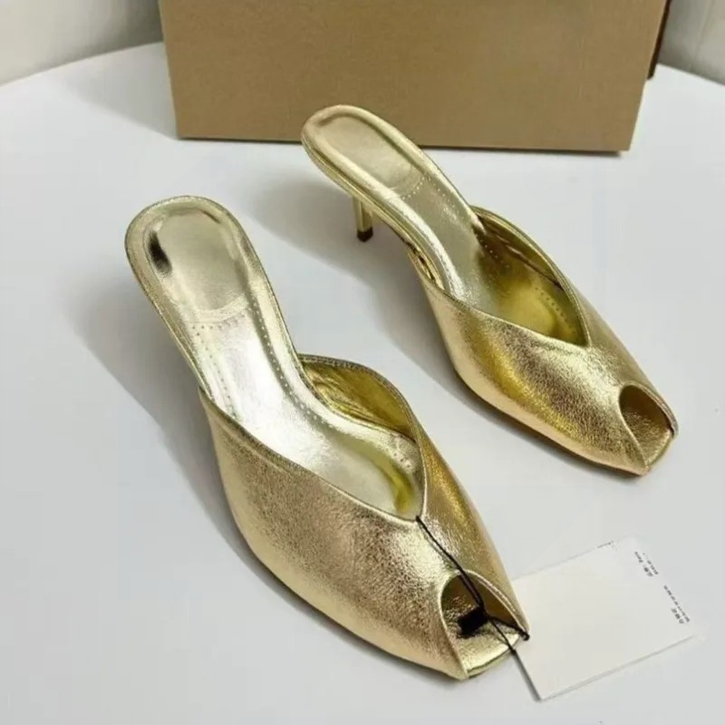 Damen-Pumps Designer Gold Dame – Summer Clothing Stores Bewertung und Preis